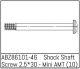 Absima - Shock Shaft Screw 2.5*30 - Mini AMT (10 St.)...