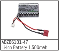 Absima - Li-Ion Battery 1.500mAh - Mini AMT (ABZ86101-47)