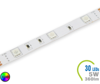 V-TAC - LED Stripe 30 LED/m 360 lm/m RGB (V2124)