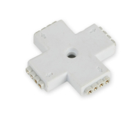 V-TAC - LED Stripe Verbinder Kreuzförmig 5050 RGB (10mm) mit Buchsen (V3510)