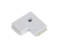 V-TAC - LED Stripe Verbinder L-förmig 5050 RGB (10mm) mit Buchsen (V3511)