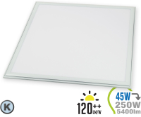 V-TAC - LED Panel 45W 60x60cm 5400lm inkl. Treiber Kaltweiß (V6237)
