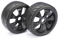 Absima - Räderset LP Buggy „Street“ schwarz 1:8 (2 St.) (2530003)