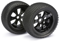 Absima - Räderset LP Truggy "Dirt" schwarz 1:8 (2 St.) (2520013)