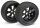 Absima - Räderset LP Truggy "Dirt" schwarz 1:8 (2 St.) (2520013)