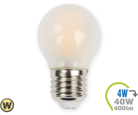 V-TAC - E27 LED Lampe 4W Filament matt G45 Warmweiß (V4495)