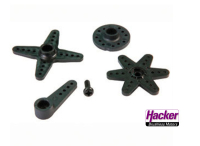 Hacker Motor Servohebel-Set SH-22P für Servo SAVÖX  SH-135x/SH-125xMG/SC-126xMG