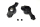 Absima - Achsschenkel hinten l/r (2 St.) (1230164)
