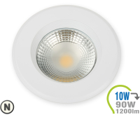 V-TAC - LED Einbauleuchte 10W Rund Neutralweiß (V1271)