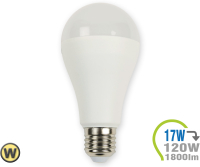 V-TAC - E27 LED Lampe 17W A65  Warmweiß (V4456)