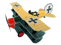 RC Factory LiL Fokker gelb (Combo Set) / 680mm (C4353)