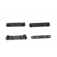 PR Racing - FF Suspension Mount-pom*1pcs+ RF Suspension Mount pom*1pcs+3 (PR66000020)