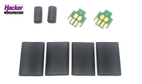 JETImodel Lötplatine für MPX St./Bu. 2polig-Power (2er Set) (JMS-MP6P)