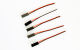 Hacker Motor 2-poliges Buchsenkabel 2x 0,14mm², 70mm...