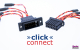 Hacker Motor &raquo;click&laquo; connect Multipin-Verbinder (2 Pins/Kontakte f&uuml;r 0,5mm&sup2; bis 1,2mm&sup2;) (4047991011802)