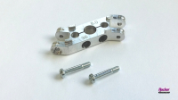 Hacker Motor Mittelstück versetzt für Turbospinner (30/8mm - Welle 4,0mm) (4250320249443)