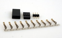 Hacker Motor JR-Servostecker (Kupplungen) inkl. Crimpkontakte (4250320271925)