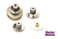 Hacker Motor Servogetriebe incl. Kugellager für Servo SAVÖX SC-1258TG/SC-1257TG (4710006990927)