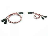 Pichler Kabelsatz fÃ¼r 2 Servos Micro Plug 4B / L= 600mm (18105)