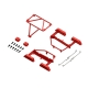 Arrma - Desert Truck Body Roll Cage Set Red: GROM...