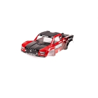 Arrma - MOJAVE GROM Body Red/Black (ARA412008)