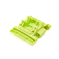 Arrma - Rear Lower Skid/Gearbox Mount Fluorescent Yellow (ARA320774)