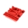 Arrma - Rear Lower Skid/Gearbox Mount Red (ARA320778)