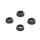 Arrma - Shock Cap (4): 4X4 Black (ARA330828)