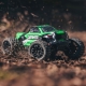 Arrma - 1/18 GRANITE GROM MEGA 380 Brushed 4X4 Monster Truck RTR with Battery & Charger Green (ARA2102T3)