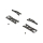 Arrma - Rear Suspension Arm Set A: GROM (ARA330808)