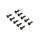 Arrma - Flat Head Screw M2.5x8mm (10) (ARA702016)