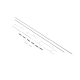 E-flite - Pushrod Set: UMX P-51 BL (EFLU3308)