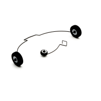 HobbyZone - Landing Gear Set: Duet (HBZ5318)