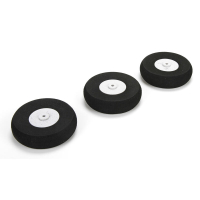 E-flite - Wheels 65mm (3): Apprentice S 15e RTF (EFL310011)