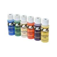 Team Losi Racing - Shock Oil 6Pk 20 25 30 35 40 45 2oz (TLR74020)