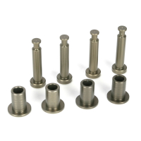 Losi - Front King Pins & Arm Bushings Aluminum 5IVE-T MINI WRC (LOSB2074)