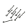 Blade - Rotor Head Linkage Set (8): mCP S/X (BLH3522)