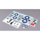 E-flite - Decal Sheet: P-47 1.2m (EFL8456)