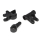 Losi - Servo Saver & Bellcrank Plastics (3): 5IVE-T MINI WRC (LOSB2550)