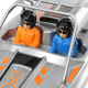 Pro Boat - River Jet Boat 23 Brushless Self-Righting Deep-V RTR (PRB08025)