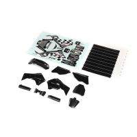 Losi - Black Plastics with Wraps: Promoto-MX (LOS260006)
