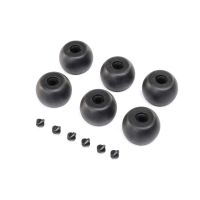 Losi - Lean Bar Wheels & Stops (6): Promoto-MX (LOS264003)