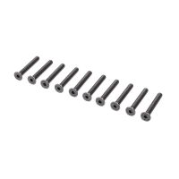 Losi - Flat Head Screws M4 x 30mm (10) (LOS265002)