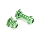 Losi - Aluminum Hub Set Machined Green: Promoto-MX...