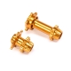 Losi - Aluminum Hub Set Machined Gold: Promoto-MX...
