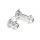 Losi - Aluminum Hub Set Machined Silver : Promoto-MX (LOS362005)