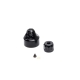 Losi - Shock Cap Set Aluminum Black: Promoto-MX (LOS363001)