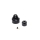 Losi - Shock Cap Set Aluminum Black: Promoto-MX (LOS363001)