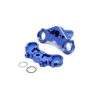 Losi - Aluminum Triple Clamp Set Blue: Promoto-MX (LOS364003)