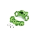 Losi - Aluminum Triple Clamp Set Green: Promoto MX...